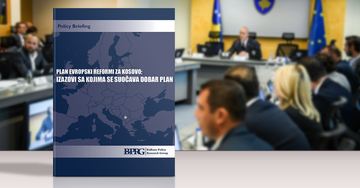 Evropska reformska agenda za Kosovo: Izazovi dobrog plana – izveštaj o politici
