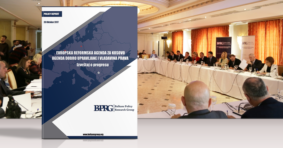 Evropska reformska agenda: Izveštaj o napretku u oblasti dobrog upravljanja i vladavine prava