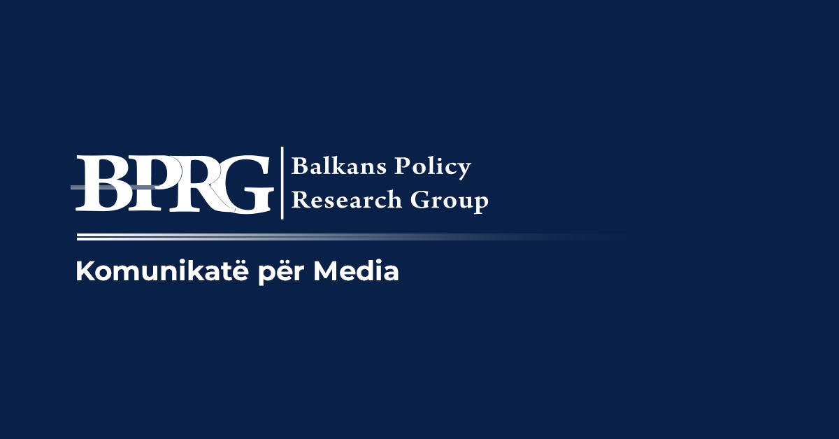 Komunikatë për media – Avancimi i institucioneve të Kosovës, demokratizimi dhe bashkëpunimi rajonal