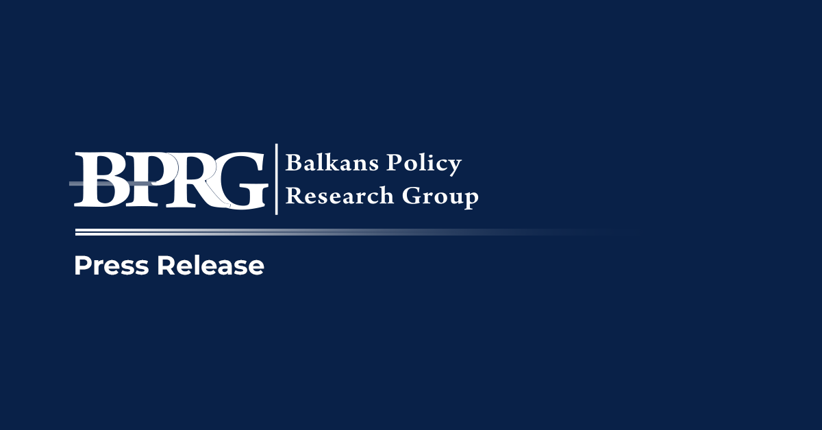 Press Release – Advancement of Kosovo institutions, democratization and regional cooperation