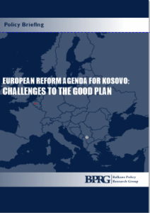 European Reform Agenda for Kosovo: Challenges to the Good Plan