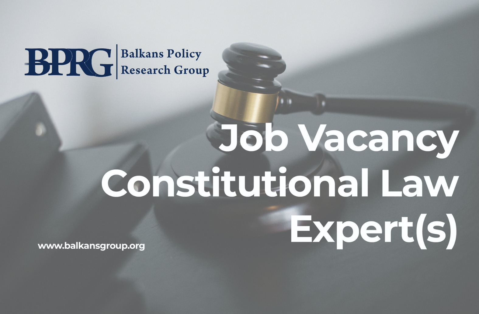 Job Vacancy – Constitutional Law