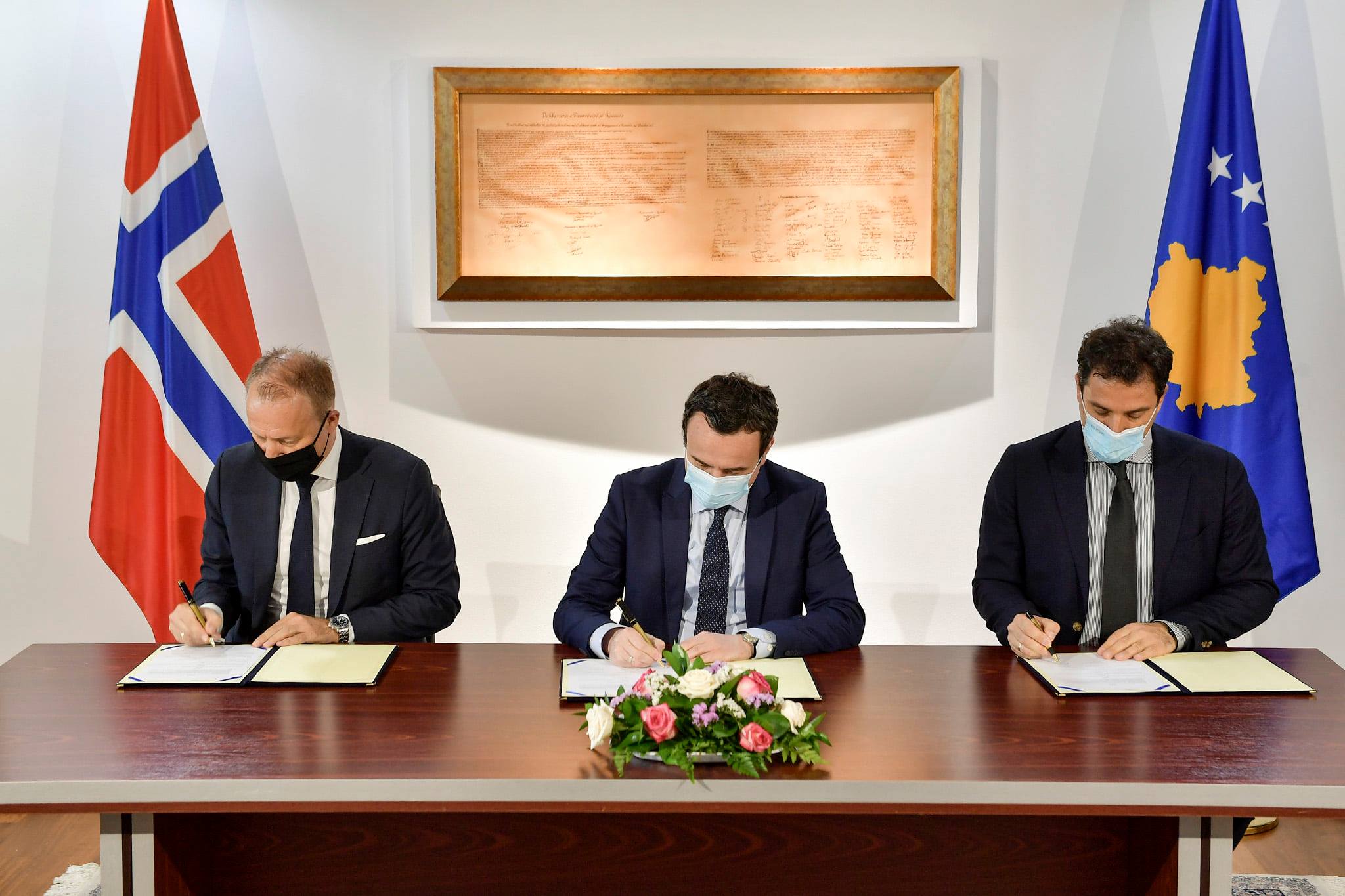 BPRG signed a Memorandum of Understanding with Government of Kosovo and the Royal Norwegian Embassy