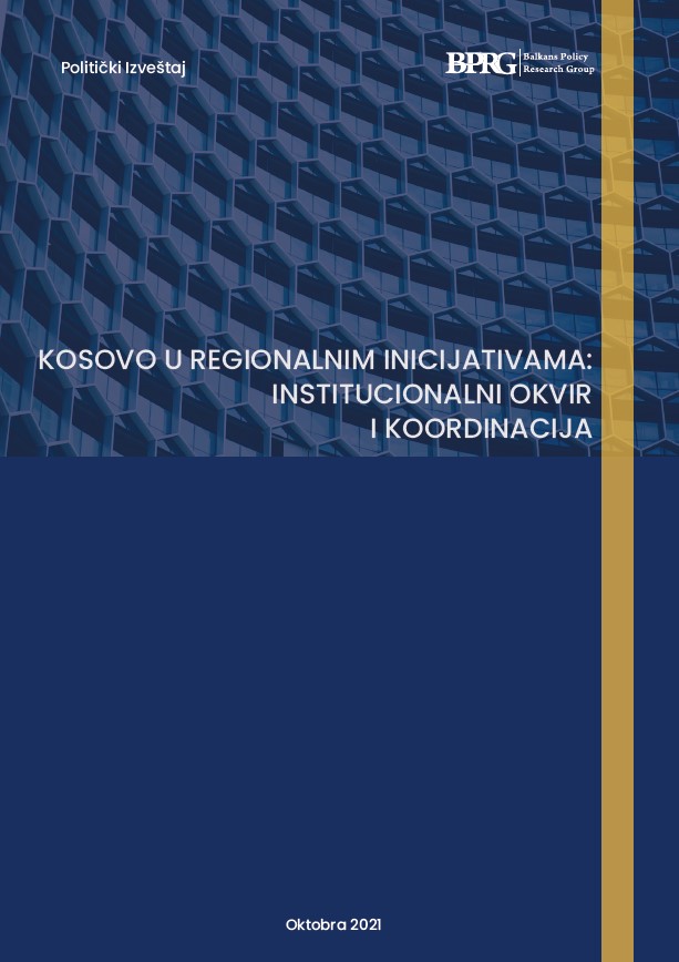Kosovo u Regionalnim Inicijativama: Institucionalni Okvir i Koordinacija