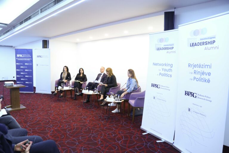 Grupi për Ballkan organizoi Konferencën e Rrjetit Alumni “Të Rinjtë në Politikë – Mundësitë dhe sfidat”