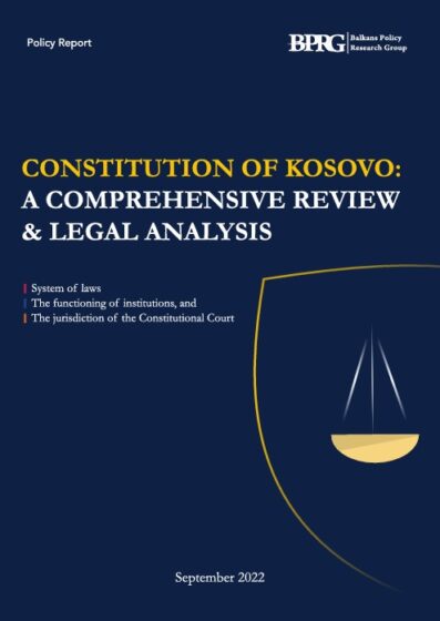 Constitution of Kosovo: A Comprehensive Review & Legal Analysis