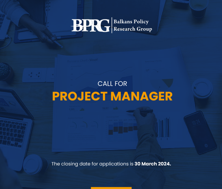 Job Vacancy - Project Manager