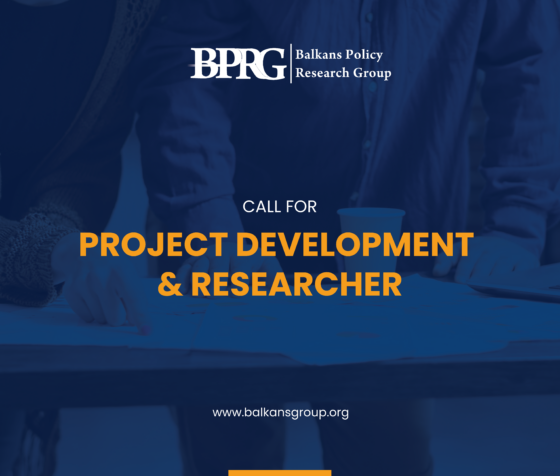 Job Vacancy – Project Development & Researcher