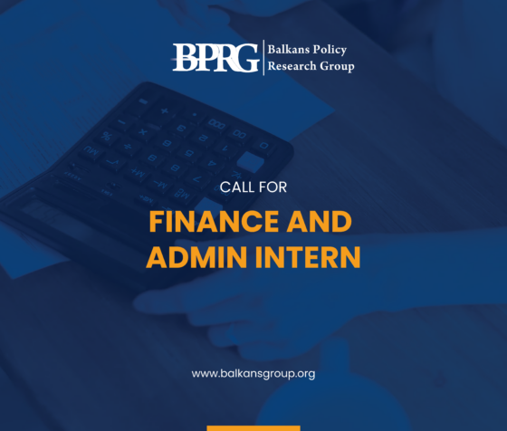 Job Vacancy – Finance and Admin Intern