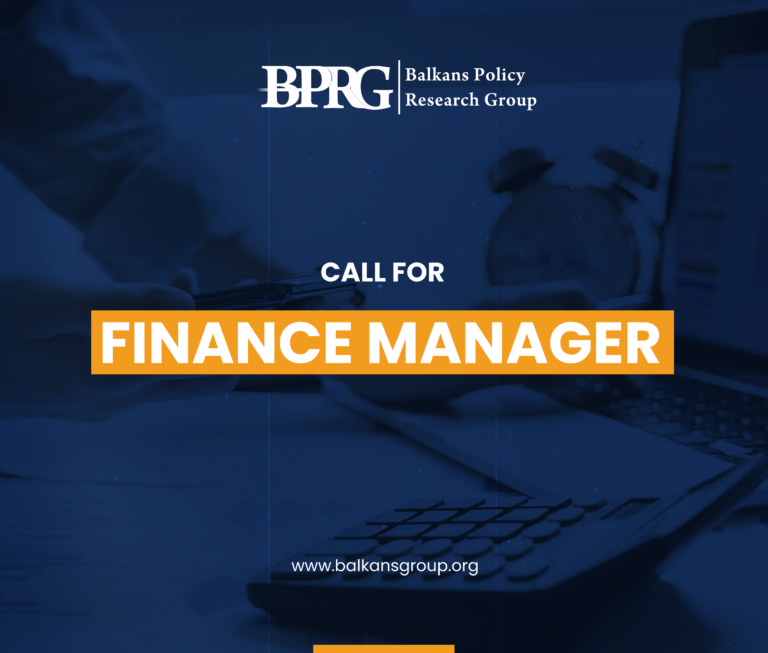 Job Vacancy – Finance Manager