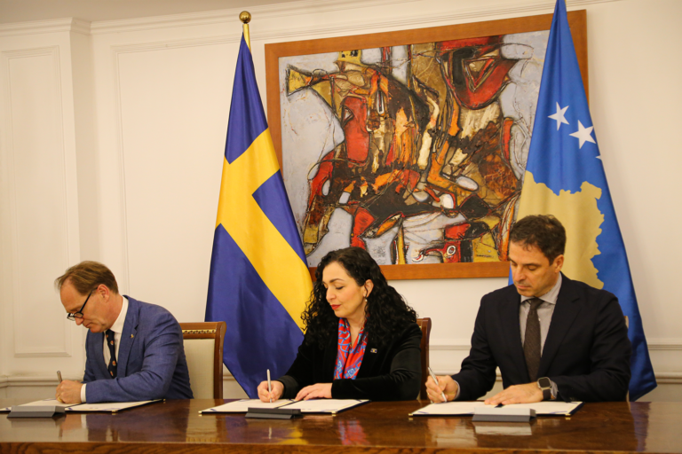 Balkans Group signed a Memorandum of Understanding with the President of the Republic of Kosovo and the Embassy of Sweden in Kosovo